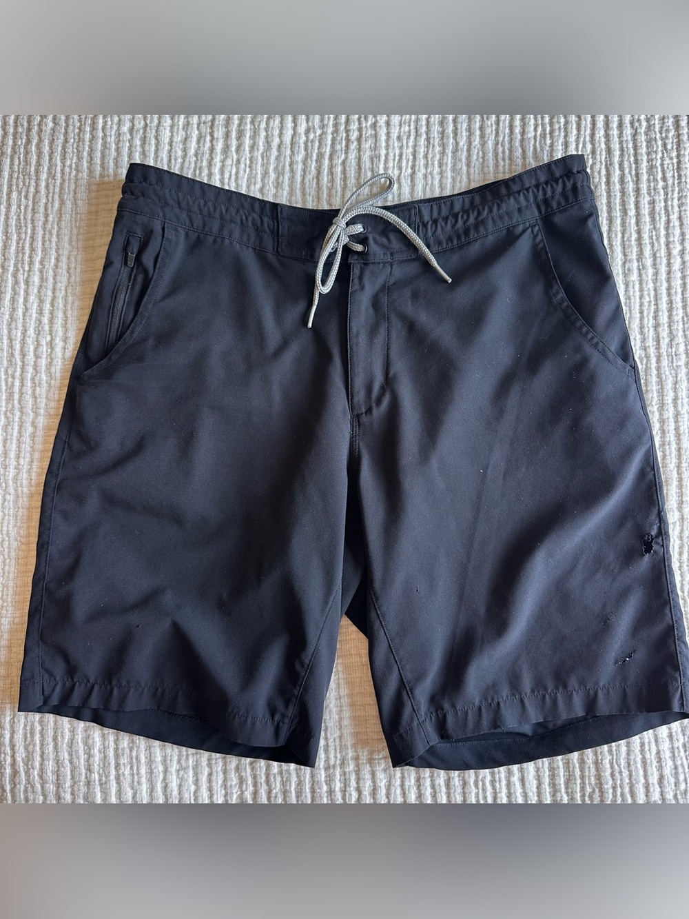 Men's Anetik Tech Shorts Black Size 32 Inch Ultra Lightweight Performance